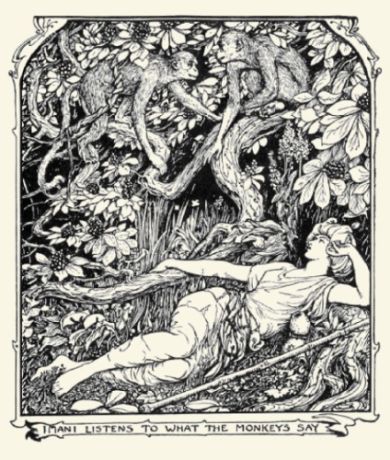 Илюстрация: Хенри Джъстис Форд (Henry Justice Ford, 1907) Купти и Имани