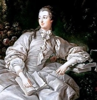 Франсоа Буше, Портрет на мадам Дьо Помпадур (детайл), 1756 г. Лондон, Виктория и Албърт музей. 97_bushe.jpg